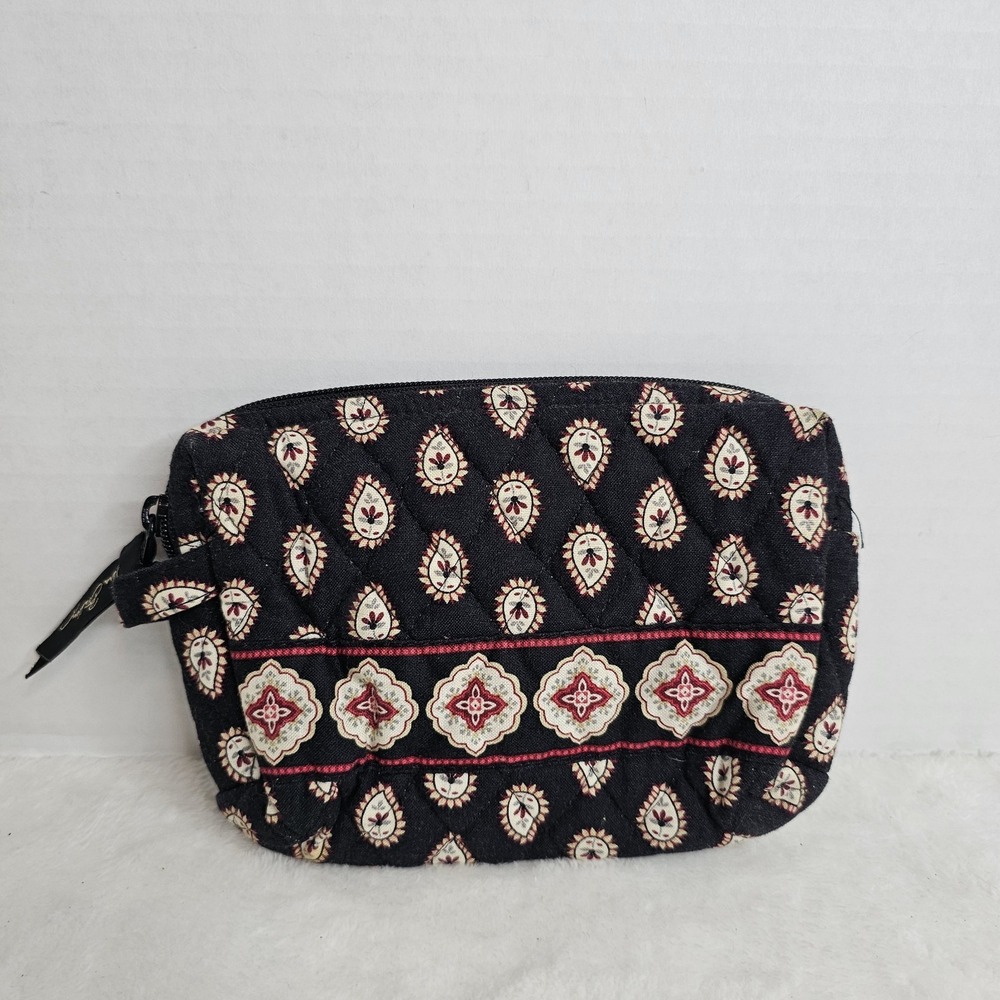 Vera Bradley Little Betsey Classic Paisley Small Makeup Bag